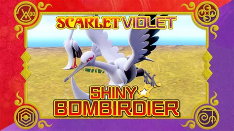 bombirdier shiny pokemon scarlet.
